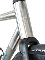 Moda Titanium Grappa Frameset - Acid Etched