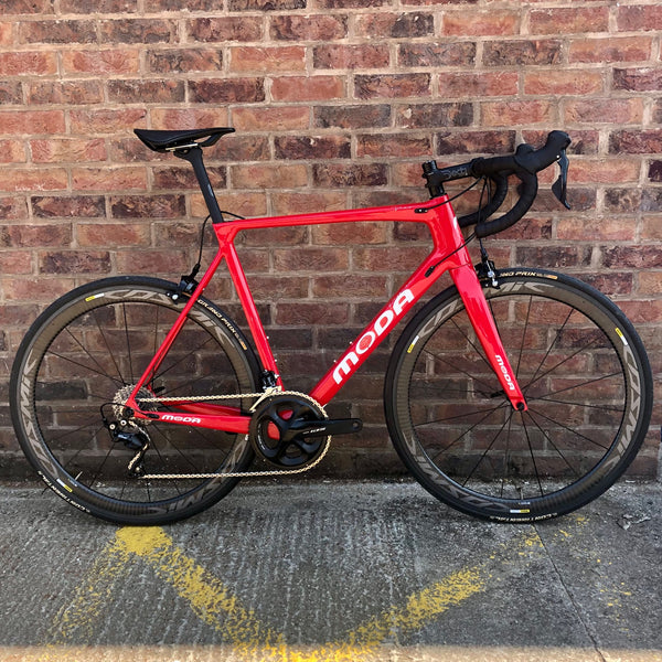MODA Vivo Rim Frameset - Firey Red – Moda Bikes